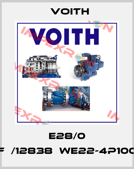 E28/0 F　/12838　WE22-4P100 Voith