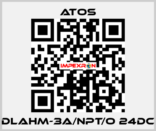 DLAHM-3A/NPT/O 24DC Atos