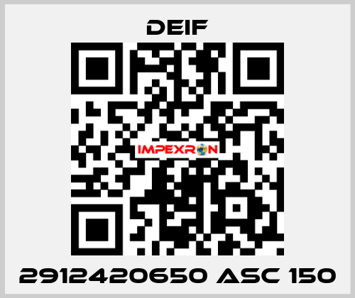 2912420650 ASC 150 Deif