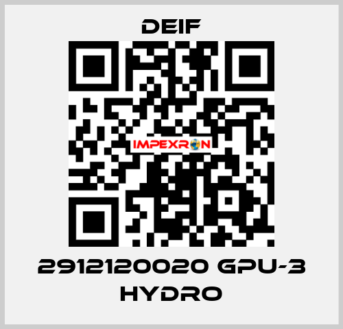 2912120020 GPU-3 Hydro Deif