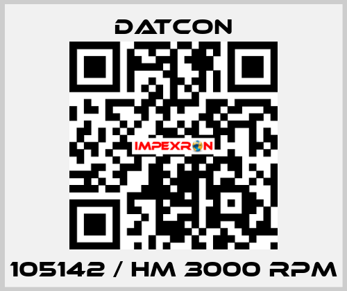 105142 / HM 3000 RPM Datcon