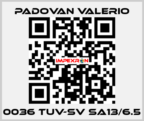 0036 TUV-SV SA13/6.5 PADOVAN VALERIO