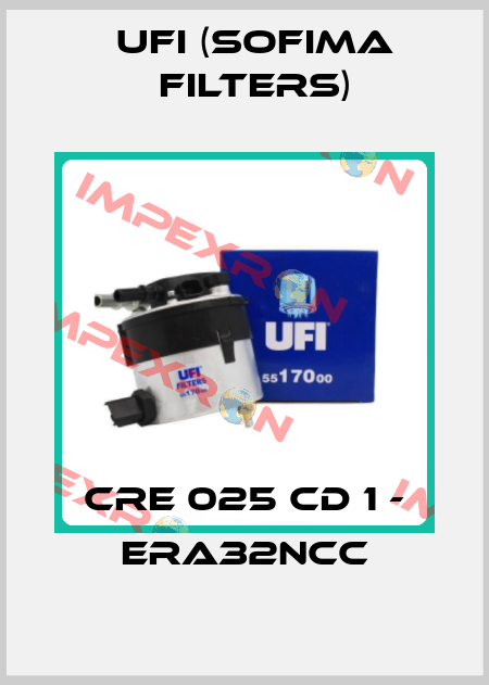 CRE 025 CD 1 - ERA32NCC Ufi (SOFIMA FILTERS)