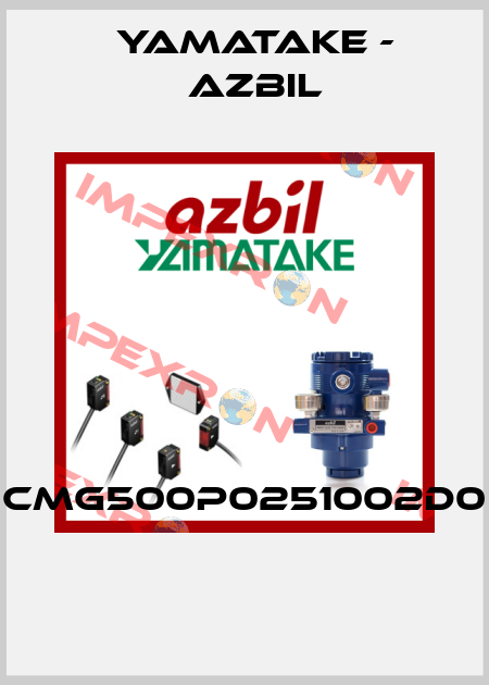 CMG500P0251002D0  Yamatake - Azbil
