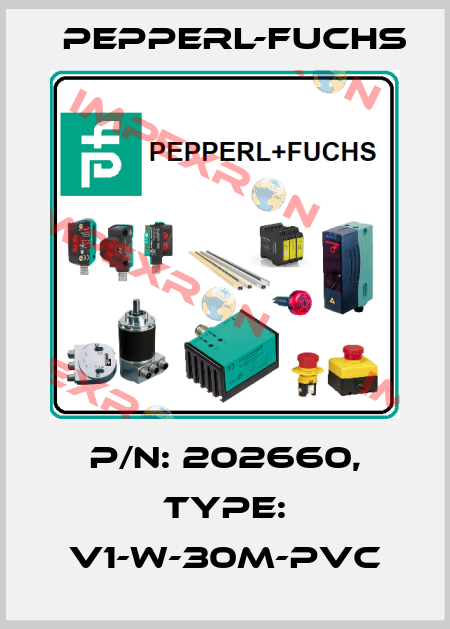 p/n: 202660, Type: V1-W-30M-PVC Pepperl-Fuchs