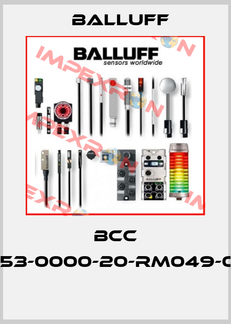 BCC M353-0000-20-RM049-020  Balluff