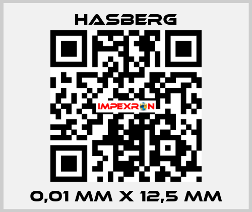 0,01 MM X 12,5 MM Hasberg