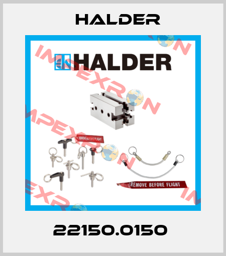 22150.0150  Halder