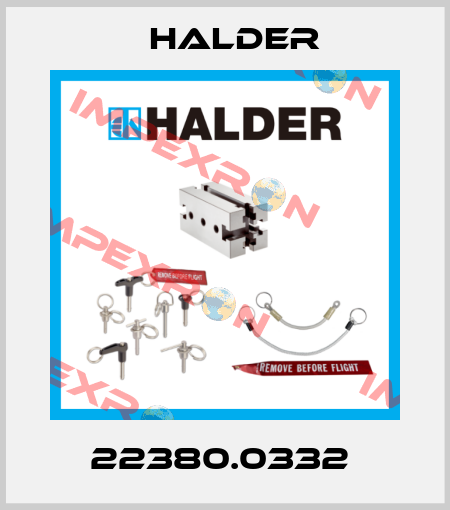 22380.0332  Halder