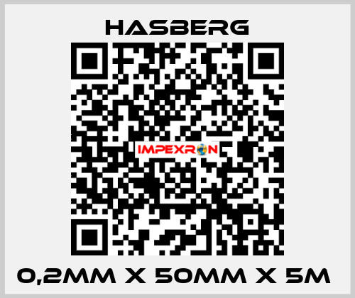0,2MM X 50MM X 5M  Hasberg