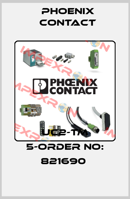 UC2-TM 5-ORDER NO: 821690  Phoenix Contact