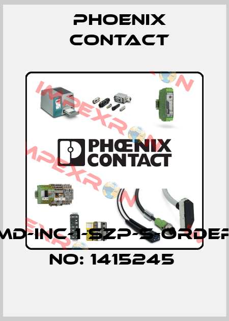 MD-INC-1-SZP-S-ORDER NO: 1415245  Phoenix Contact