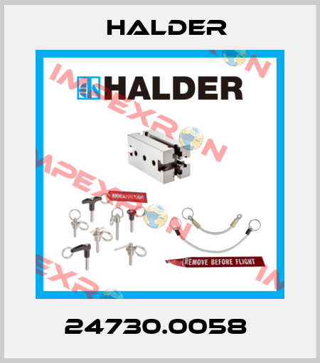 24730.0058  Halder