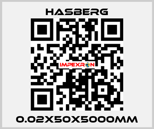0.02X50X5000MM Hasberg