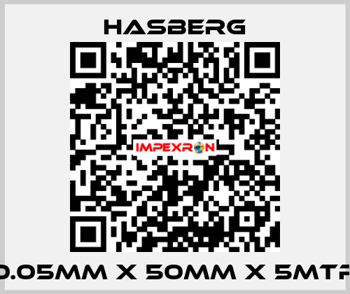 0.05MM X 50MM X 5MTR Hasberg