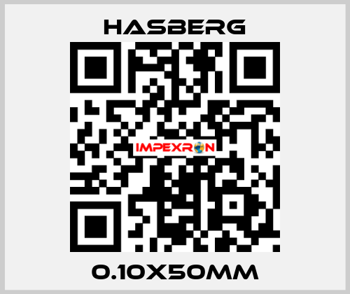 0.10X50MM Hasberg