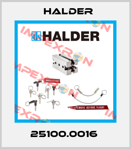 25100.0016  Halder