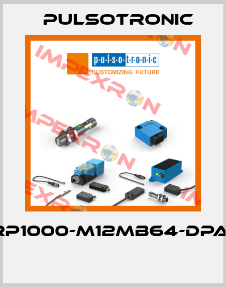 KORP1000-M12MB64-DPA-RT  Pulsotronic