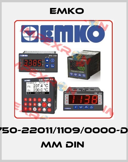 ESM-7750-22011/1109/0000-D:72x72 mm DIN  EMKO
