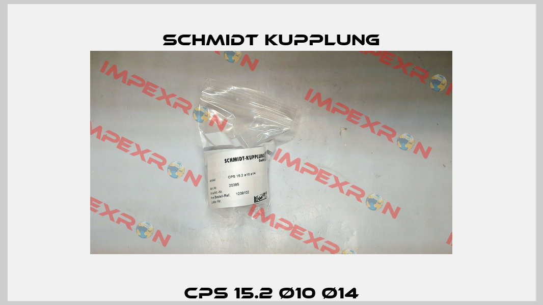 CPS 15.2 ø10 ø14 Schmidt Kupplung