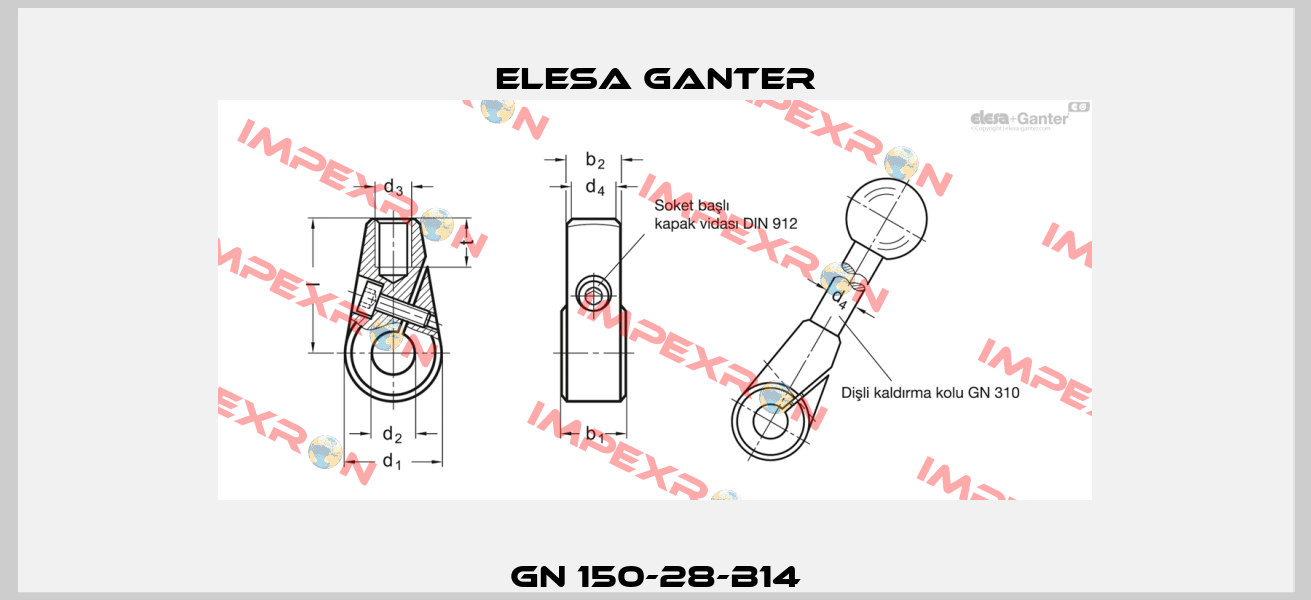 GN 150-28-B14 Elesa Ganter