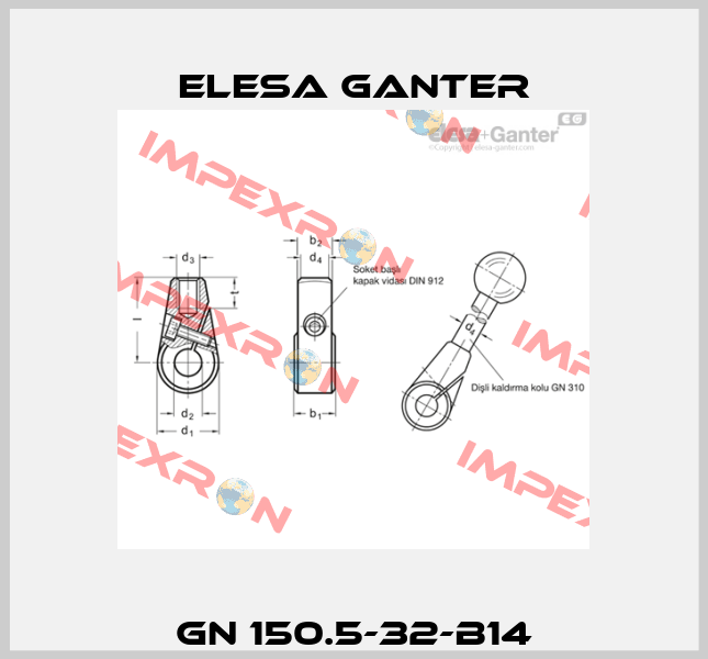 GN 150.5-32-B14 Elesa Ganter