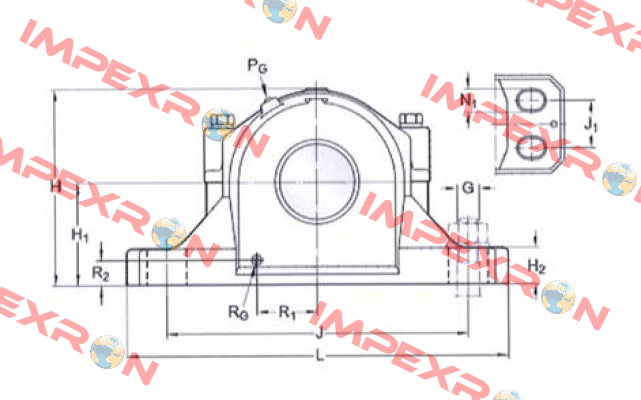 SAF 23032 K-TIMKEN Timken