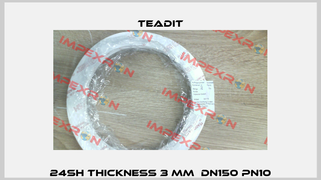 24SH thickness 3 mm  DN150 PN10 Teadit