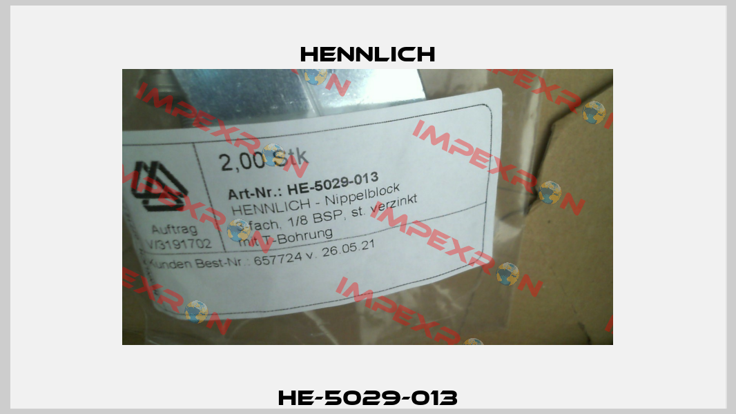 HE-5029-013 Hennlich