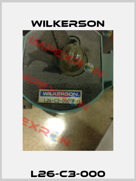 L26-C3-000 Wilkerson
