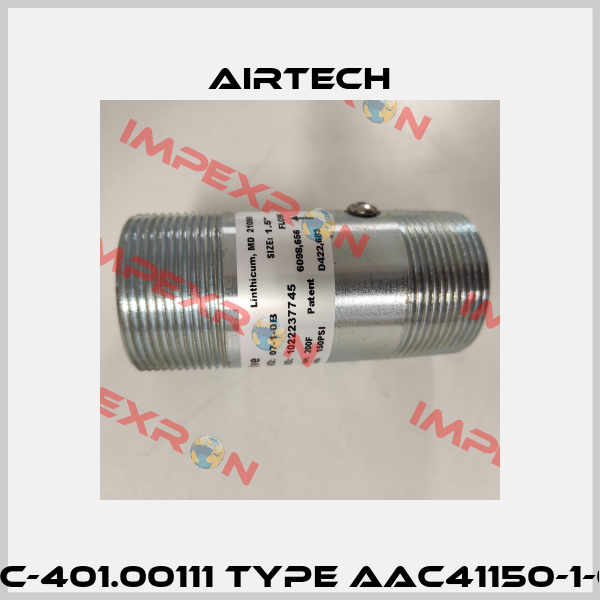 Nr. PC-401.00111 Type AAC41150-1-0-0-B Airtech