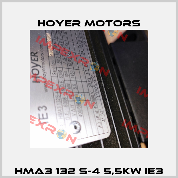 HMA3 132 S-4 5,5kW IE3 Hoyer Motors