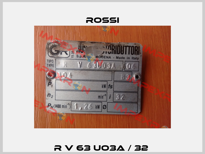 R V 63 UO3A / 32  Rossi