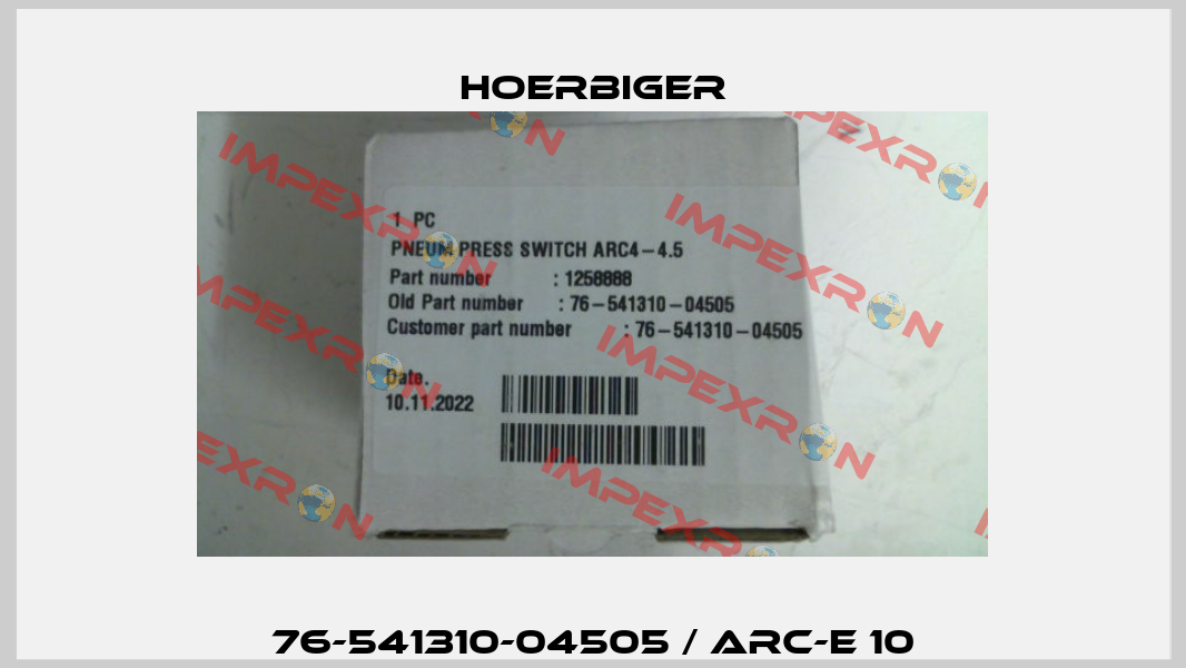 76-541310-04505 / ARC-E 10 Hoerbiger