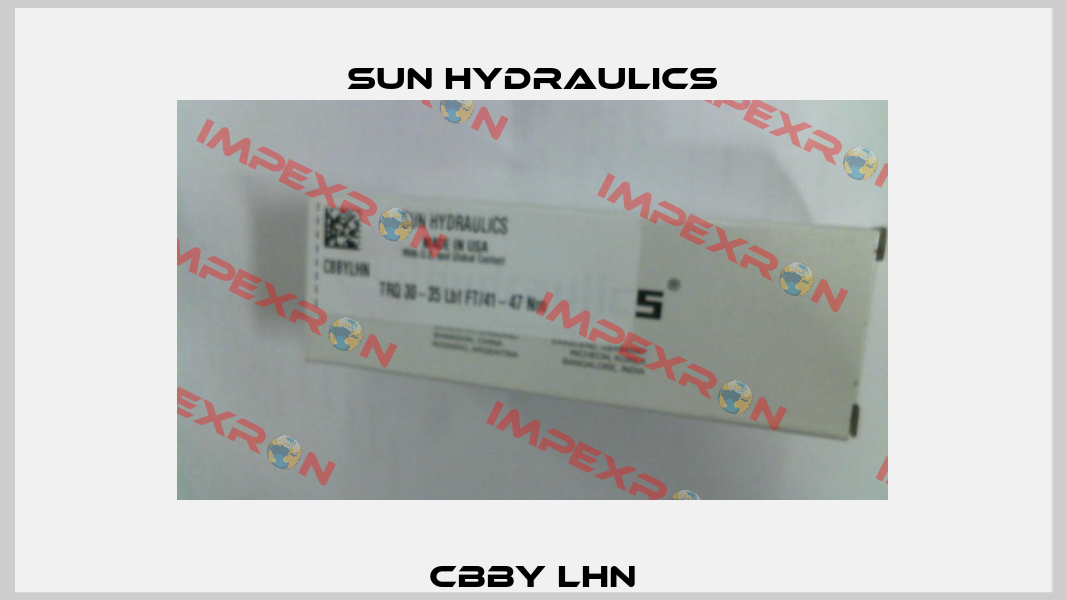CBBY LHN Sun Hydraulics